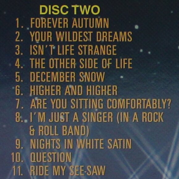 The Moody Blue Live Lovely To See You 2 Disc Music CD Set - Picture 11 of 11